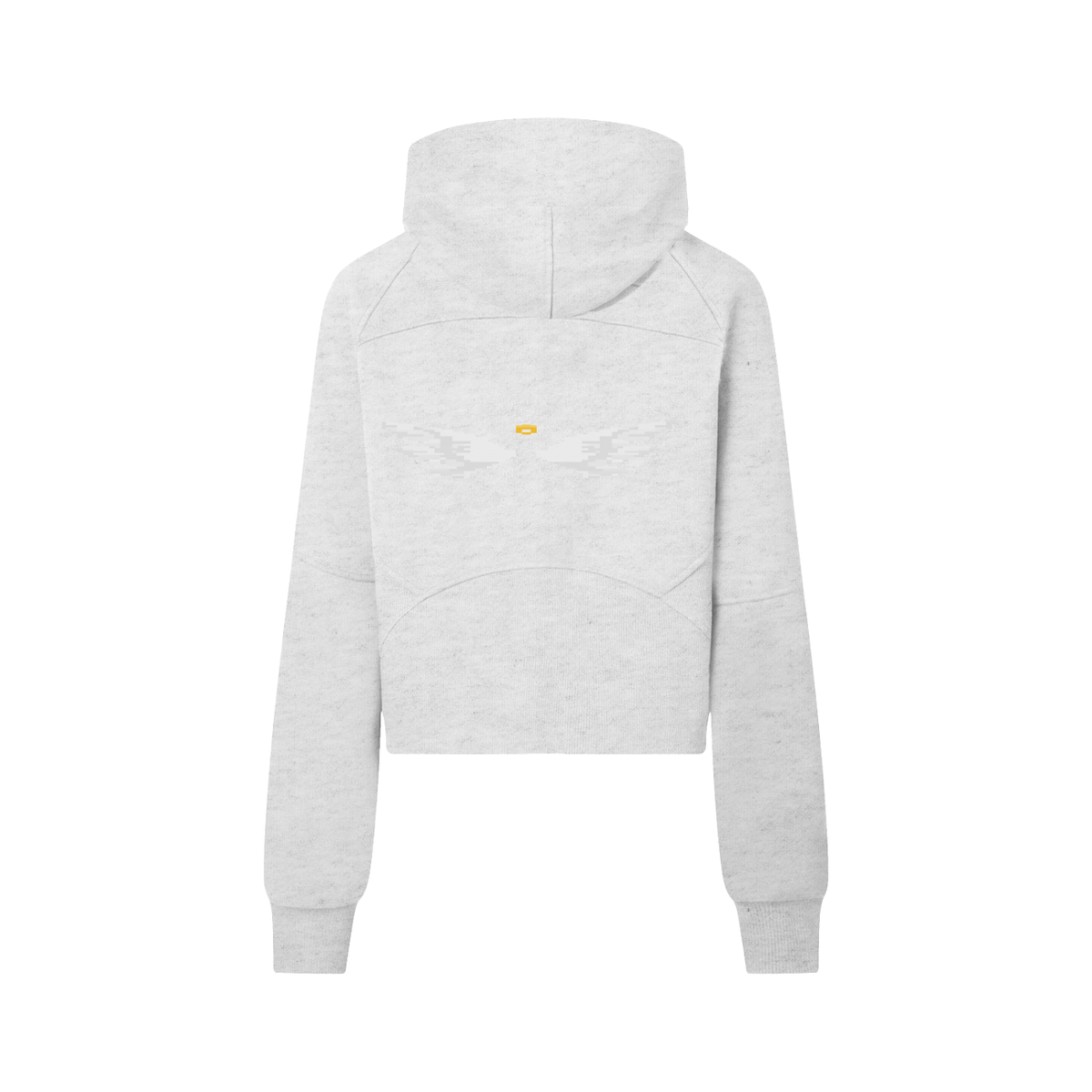 Cropped Half-Zip Hoodie