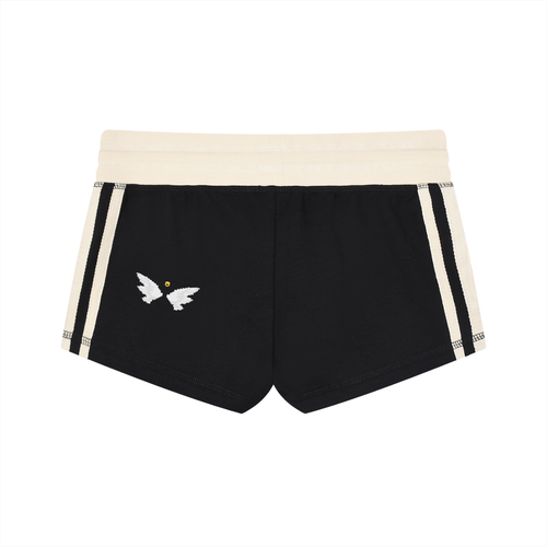 Women's Contrast Stripe Track Shorts
