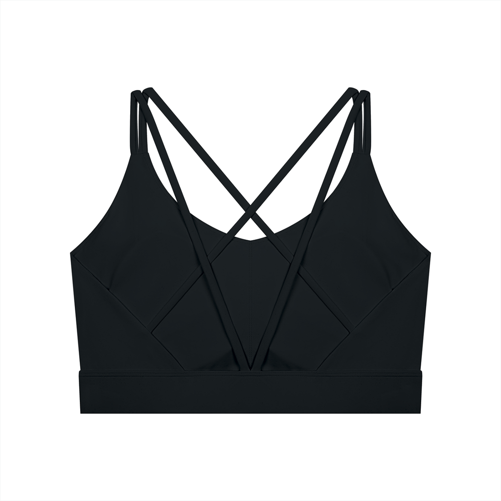 Women's Lycra Cropped Yoga Sport Bra