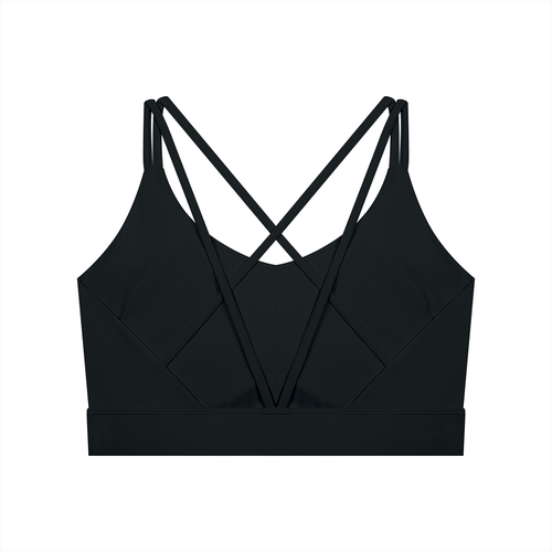 Women's Lycra Cropped Yoga Sport Bra